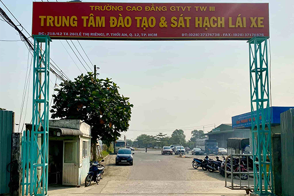 Trung tâm Dạy Nghề và Đào Tạo Lái Xe GTVT TW3