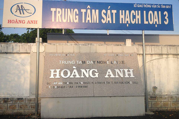 Trung tâm Dạy nghề lái xe Hoàng Anh